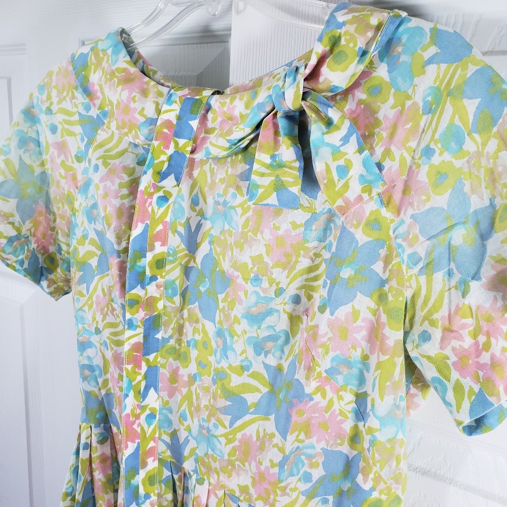 Classic Vintage Handmade Floral Dress
